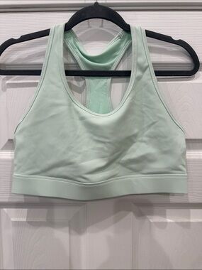 Racerback Sports Bra in Mint - Lightweight Support(21)